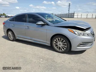 2015 Hyundai Sonata 2.4L Limited with VIN 5NPE34AF3FH024764, listed as a Copart auction lot 50980725 with 163,846 mi miles and Salvage Title. Bid and sale history available at carsss.com. Image 4.