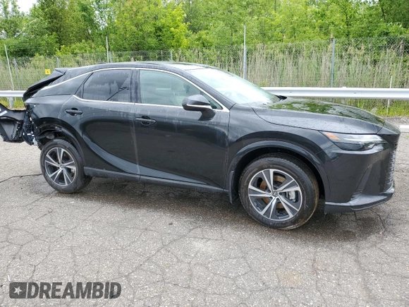 2023 Lexus RX with VIN 2T2BBMCAXPC009380, listed as a Copart auction lot 55076153 with 98 mi miles. Bid and sale history available at carsss.com. Image 4.
