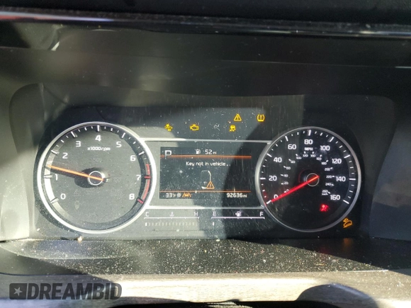 2021 Kia Sorento EX z VIN 5XYRH4LF0MG035113, wystawiony jako Copart lot #45424335 z przebiegiem 92 636 mil mil oraz Szkoda całkowita • Salvage title. Historia ofert i sprzedaży dostępna na DreamBid. Obrazek 9.