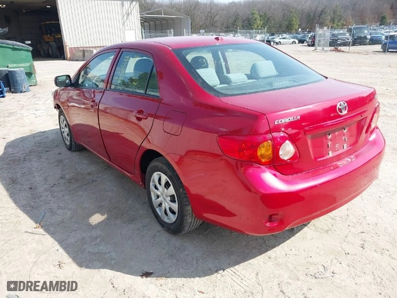 2010 Toyota Corolla with VIN 1NXBU4EE1AZ177946, listed as a IAAI auction lot 41909446 with 186,154 mi miles. Bid and sale history available at carsss.com. Image 3.