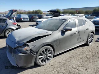 2020 Mazda Mazda3 Hatchback with VIN JM1BPALM9L1163642, listed as a Copart auction lot 80290814 with 34,740 mi miles and Salvage Title. Bid and sale history available at carsss.com. Image 1.