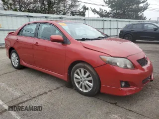 2010 Toyota Corolla with VIN 2T1BU4EE9AC329263, listed as a Copart auction lot 52676055 with 169,277 mi miles and Salvage Title. Bid and sale history available at carsss.com. Image 4.