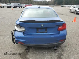2016 BMW 2 Series M235i xDrive with VIN WBA1J9C59GV696705, listed as a Copart auction lot 47900155 with 80,216 mi miles and Salvage Title. Bid and sale history available at carsss.com. Image 6.