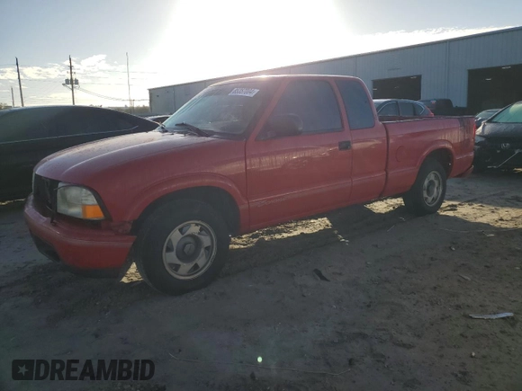 1999 GMC Sonoma SLS with VIN 1GTCS1947X8528794, listed as a Copart auction lot 85357004 with 126,841 mi miles and Salvage Title. Bid and sale history available at carsss.com. Image 1.