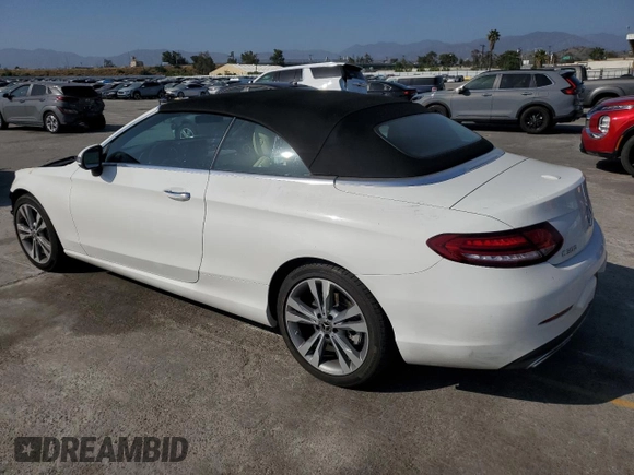 2020 Mercedes-Benz C 300 with VIN WDDWK8DB8LF934719, listed as a Copart auction lot 52760224 with 22,143 mi miles and Salvage Title. Bid and sale history available at DreamBid. Image 2.