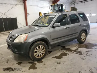 2006 Honda CR-V EX with VIN SHSRD78846U435220, listed as a Copart auction lot 54456555 with 301,501 mi miles and Clean Title. Bid and sale history available at carsss.com. Image 1.