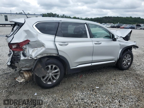 2019 Hyundai Santa Fe SE with VIN 5NMS23ADXKH108392, listed as a Copart auction lot 60161825 with 118,654 mi miles and Non repairable. Bid and sale history available at DreamBid. Image 3.