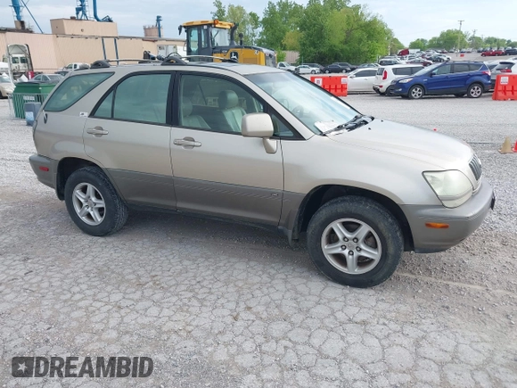 2001 Lexus RX 300 with VIN JTJGF10U610090291, listed as a IAAI auction lot 42093960 with 355,873 mi miles and . Bid and sale history available at DreamBid. Image 1.