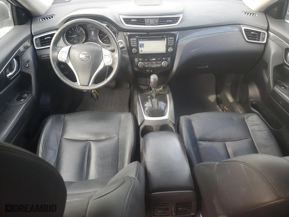 2015 Nissan Rogue S with VIN 5N1AT2MT1FC845874, listed as a Copart auction lot 47421555 with 88,584 mi miles and Salvage Title. Bid and sale history available at carsss.com. Image 8.