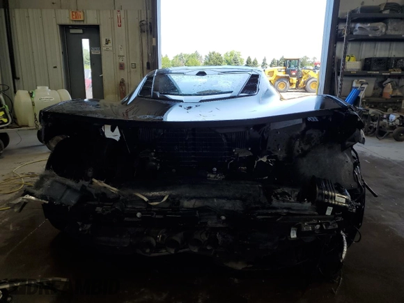 2024 Chevrolet Corvette 1LZ with VIN 1G1YD2D37R5600742, listed as a Copart auction lot 50505374 with 2,894 mi miles and Non Repairable. Bid and sale history available at DreamBid. Image 6.