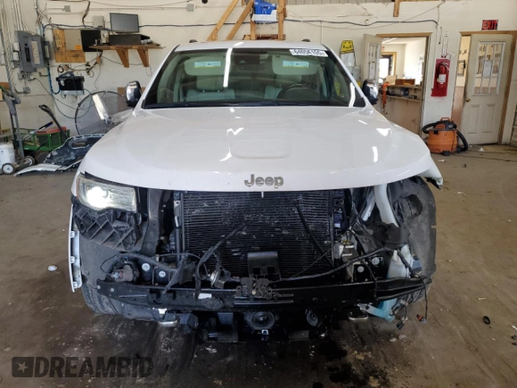2017 Jeep Grand Cherokee Overland z VIN 1C4RJFCG8HC809868, wystawiony jako Copart lot #64056155 z przebiegiem 54 136 mil mil oraz Szkoda całkowita • Salvage title. Historia ofert i sprzedaży dostępna na DreamBid. Obrazek 5.