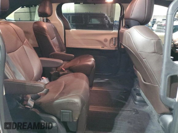 2023 Toyota Sienna Platinum with VIN 5TDESKFC9PS082542, listed as a Copart auction lot 89056995 with 24,053 mi miles and Clean Title. Bid and sale history available at DreamBid. Image 11.