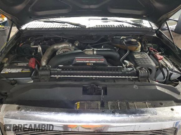 2005 Ford F-250 XL with VIN 1FTSX21P35EB41618, listed as a Copart auction lot 47006395 with 145,902 mi miles and Salvage Title. Bid and sale history available at DreamBid. Image 12.