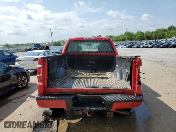 2010 Ford F-150 XL with VIN 1FTEX1EW9AFA16684, listed as a Copart auction lot 54856885 with 168,698 mi miles and Non repairable. Bid and sale history available at DreamBid. Image 6.