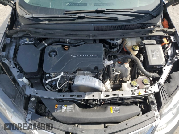 2019 Chevrolet Volt LT with VIN 1G1RC6S51KU127483, listed as a Copart auction lot 50159905 with 0 mi miles and Salvage Title. Bid and sale history available at carsss.com. Image 11.