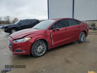 2016 Ford Fusion SE with VIN 3FA6P0T98GR337516, listed as a Copart auction lot 82755884 with 91,027 mi miles and Salvage title. Bid and sale history available at DreamBid. Image 1.