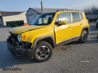 2017 Jeep Renegade Altitude with VIN ZACCJBBH0HPF86178, listed as a Copart auction lot 48232305 with 87,129 mi miles and Salvage Title. Bid and sale history available at carsss.com. Image 1.