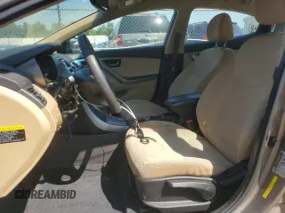 2013 Hyundai Elantra GLS with VIN 5NPDH4AE9DH444482, listed as a Copart auction lot 61846945 with 76,536 mi miles and Salvage title. Bid and sale history available at DreamBid. Image 7.