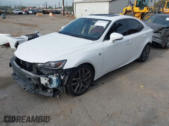 2019 Lexus IS with VIN JTHBA1D20K5085529, listed as a IAAI auction lot 41787672 with 105,633 mi miles. Bid and sale history available at carsss.com. Image 21.