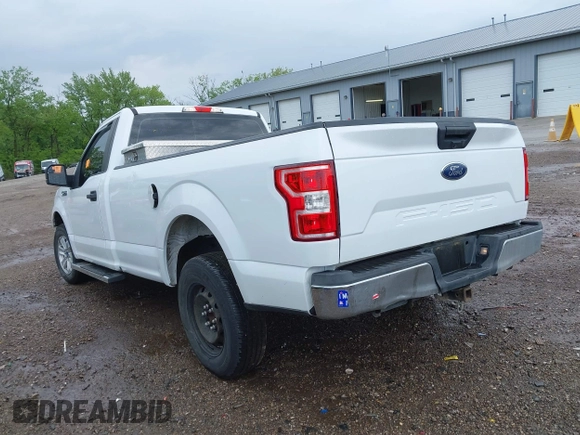 2019 Ford F-150 XL with VIN 1FTMF1C52KKD08601, listed as a IAAI auction lot 42256484 with 83,417 mi miles and . Bid and sale history available at DreamBid. Image 3.