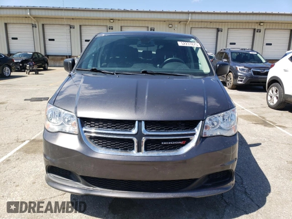 2019 Dodge Grand Caravan SE with VIN 2C4RDGBG8KR573672, listed as a Copart auction lot 52231875 with 108,265 mi miles and Salvage Title. Bid and sale history available at DreamBid. Image 5.