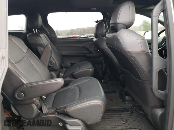 2021 Toyota Sienna XSE with VIN 5TDDSKFCXMS027072, listed as a Copart auction lot 85947414 with 40,197 mi miles and Salvage Title. Bid and sale history available at carsss.com. Image 11.