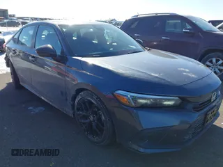 2024 Honda Civic Sport with VIN 2HGFE2F51RH553972, listed as a IAAI auction lot 41630597 with 10,706 mi miles and . Bid and sale history available at DreamBid. Image 1.