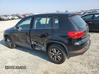 2014 Volkswagen Tiguan SE z VIN WVGAV3AX3EW512497, wystawiony jako Copart lot #43221255 z przebiegiem 94 633 mil mil oraz Szkoda całkowita • Salvage title. Historia ofert i sprzedaży dostępna na DreamBid. Obrazek 2.