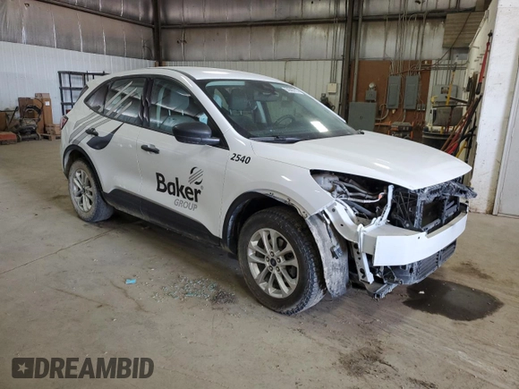 2021 Ford Escape S with VIN 1FMCU9F66MUA26257, listed as a Copart auction lot 51043715 with 76,767 mi miles and Salvage Title. Bid and sale history available at DreamBid. Image 4.