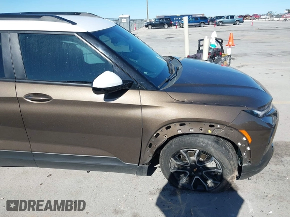 2022 Chevrolet TrailBlazer ACTIV with VIN KL79MVSL8NB058981, listed as a IAAI auction lot 41216065 with 54,200 mi miles and . Bid and sale history available at DreamBid. Image 6.