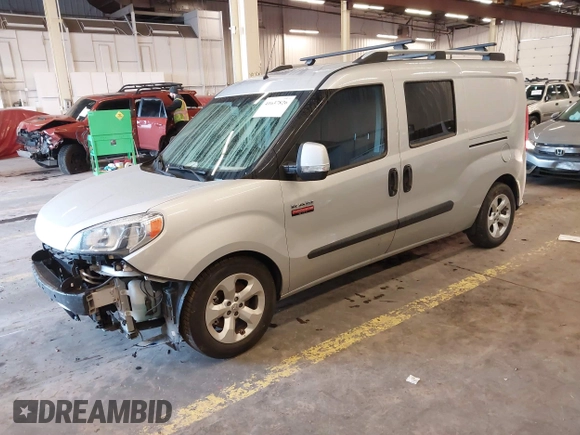 2018 Ram ProMaster City Cargo Van Tradesman SLT with VIN ZFBERFBBXJ6H41029, listed as a IAAI auction lot 41637826 with 82,386 mi miles. Bid and sale history available at carsss.com. Image 20.