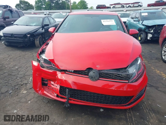 2017 Volkswagen GTI S z VIN 3VW4T7AU1HM076156, wystawiony jako IAAI lot #42216232 z przebiegiem 40 388 mil mil oraz . Historia ofert i sprzedaży dostępna na DreamBid. Obrazek 12.