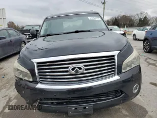 2014 Infiniti QX80 with VIN JN8AZ2NF3E9551761, listed as a Copart auction lot 83954674 with 165,388 mi miles and Salvage Title. Bid and sale history available at DreamBid. Image 5.