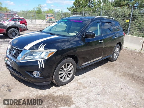 2014 Nissan Pathfinder Platinum with VIN 5N1AR2MN0EC611577, listed as a IAAI auction lot 42336426 with 140,019 mi miles and . Bid and sale history available at DreamBid. Image 2.