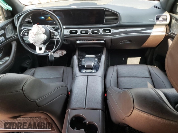 2021 Mercedes-Benz GLS 450 with VIN 4JGFF5KE9MA428692, listed as a Copart auction lot 54798934 with 60,466 mi miles and Salvage Title. Bid and sale history available at DreamBid. Image 8.