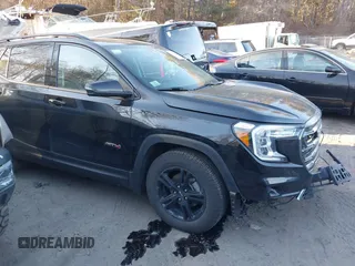 2022 GMC Terrain AT4 with VIN 3GKALYEVXNL312081, listed as a IAAI auction lot 41307897 with 45,555 mi miles. Bid and sale history available at carsss.com. Image 13.