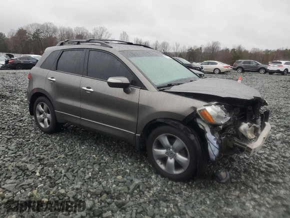 2007 Acura RDX Tech Pkg with VIN 5J8TB18527A024903, listed as a Copart auction lot 45303425 with 138,011 mi miles and Salvage Title. Bid and sale history available at carsss.com. Image 4.