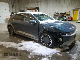 2022 Hyundai Ioniq 5 Limited with VIN KM8KRDAF4NU081184, listed as a Copart auction lot 89351005 with 42,030 mi miles and Salvage title. Bid and sale history available at DreamBid. Image 4.