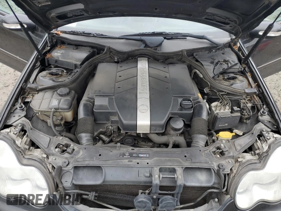2002 Mercedes-Benz C 230/260/280/320 with VIN WDBRF64J52F288883, listed as a Copart auction lot 45947145 with 143,297 mi miles and Clean Title. Bid and sale history available at DreamBid. Image 11.