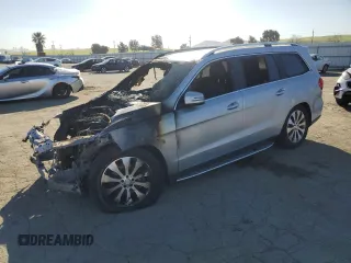 2017 Mercedes-Benz GLS 450 with VIN 4JGDF6EE2HA888713, listed as a Copart auction lot 46709865 with Not Provided miles and Salvage Title. Bid and sale history available at DreamBid. Image 1.
