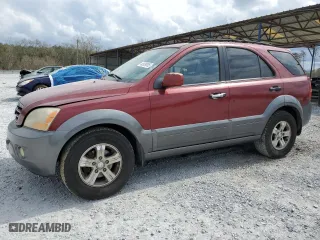 2007 Kia Sorento EX with VIN KNDJD736475689037, listed as a Copart auction lot 48929005 with 246,456 mi miles and Salvage Title. Bid and sale history available at carsss.com. Image 1.