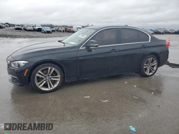 2017 BMW 3 Series 330i with VIN WBA8B9G32HNU52206, listed as a Copart auction lot 45196645 with 96,348 mi miles and Clean Title. Bid and sale history available at DreamBid. Image 1.