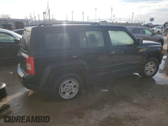 2015 Jeep Patriot Sport with VIN 1C4NJRBB5FD411997, listed as a Copart auction lot 47387685 with Not provided miles and Non repairable. Bid and sale history available at DreamBid. Image 3.