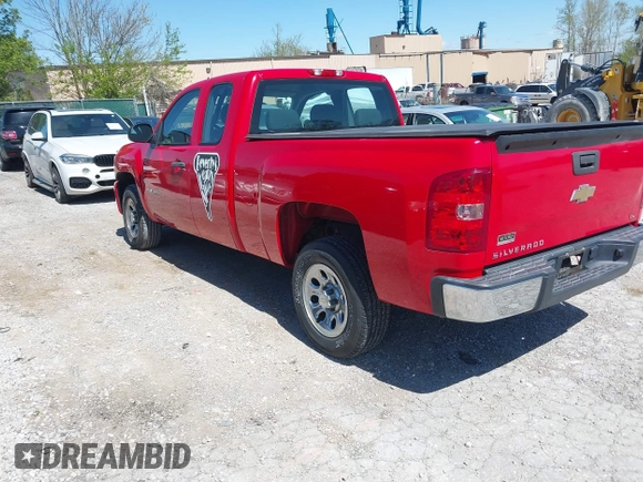 2011 Chevrolet Silverado 1500 Work Truck with VIN 1GCRCPEXXBZ417282, listed as a IAAI auction lot 42022902 with 127,388 mi miles and . Bid and sale history available at DreamBid. Image 3.