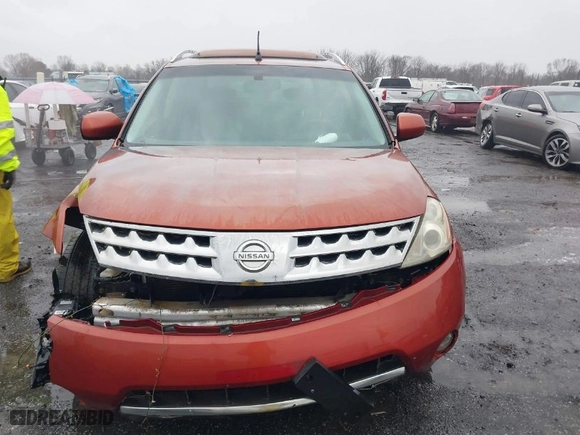 2006 Nissan Murano SL with VIN JN8AZ08W56W532907, listed as a IAAI auction lot 41441102 with 155,320 mi miles. Bid and sale history available at carsss.com. Image 12.