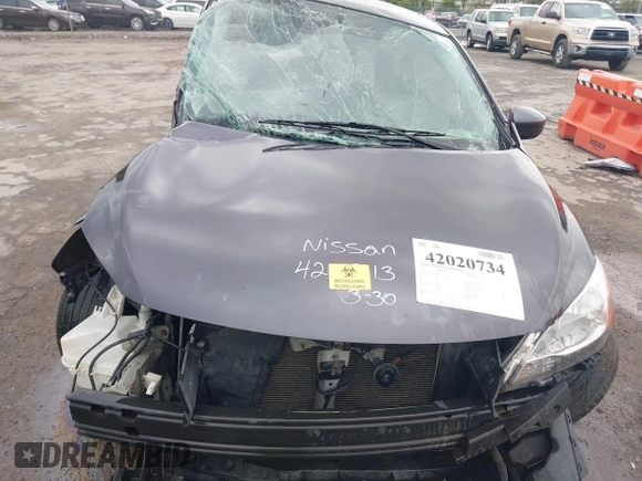 2014 Nissan Sentra SR with VIN 3N1AB7AP4EY254121, listed as a IAAI auction lot 42020734 with Not Provided miles and . Bid and sale history available at DreamBid. Image 10.