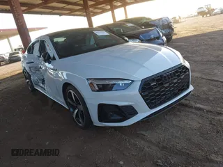 2023 Audi A5 Sportback S line Premium Plus z VIN WAUFACF50PA037465, wystawiony jako IAAI lot #42115428 z przebiegiem 34 463 mil mil oraz . Historia ofert i sprzedaży dostępna na DreamBid. Obrazek 1.