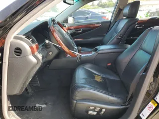 2008 Lexus LS 460 with VIN JTHBL46F685059084, listed as a Copart auction lot 59392615 with 141,800 mi miles and Salvage title. Bid and sale history available at DreamBid. Image 7.