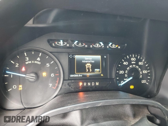 2019 Ford F-150 XL with VIN 1FTEW1E54KKE61689, listed as a Copart auction lot 87960225 with 94,355 mi miles and Salvage Title. Bid and sale history available at carsss.com. Image 9.