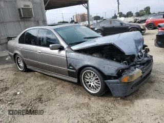 2003 BMW 5 Series 530iA with VIN WBADT634X3CK33314, listed as a Copart auction lot 76832604 with 265,273 mi miles and Salvage Title. Bid and sale history available at carsss.com. Image 4.
